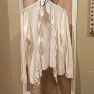 Anne Klein White Cardigan